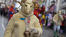 Ein dickes Fell war bei den Temperaturen an der Pfullendorfer Fastnacht vergangenes Jahr nicht nötig.