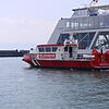 Das neue Feuerwehrboot wurde auf die Einsätze vor Ort zugeschnitten.