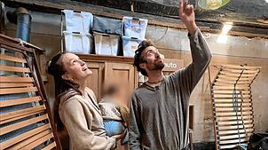 Bild : Leben im 500 Jahre alten Bauernhof: Influencer-Ehepaar saniert Hof im Landkreis Waldshut