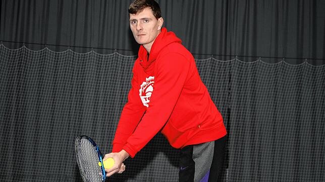 Blick nach vorn: Tim Rühl aus Tiengen konzentriert sich nach erfolgreichem Studium in den USA in nächster Zeit erst einmal aufs Tennis.