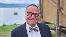(Archivbild von Oktober 2024) Thorsten Otterbach auf der Höri: Er möchte verhindern, dass Windkraftanlagen auf dem Schienerberg entstehen.