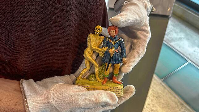Eine der Zizenhausener Terrakotten. Die Figur stammt aus dem 19. Jahrhundert. Beim internationalen Museumstag können Kinder selbst ...