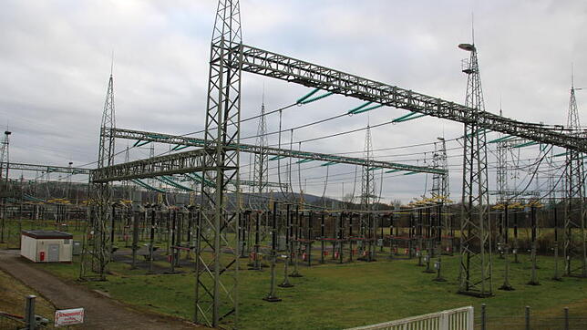 Die Umspannanlage der Firma Amprion in Gurtweil. Das Unternehmen möchte die Anlage durch ein 380-Kilowatt-Werk ersetzen.