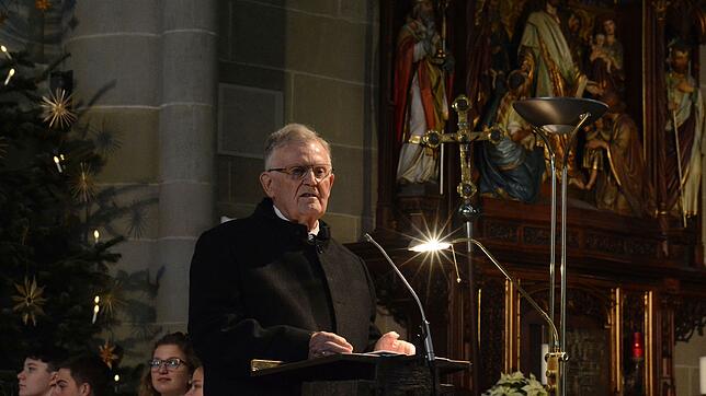 Erwin Teufel, von 1991 bis 2005 baden-württembergischer Ministerpräsident, hielt am Sonntag im Überlinger Münster die Ansprache beim ...