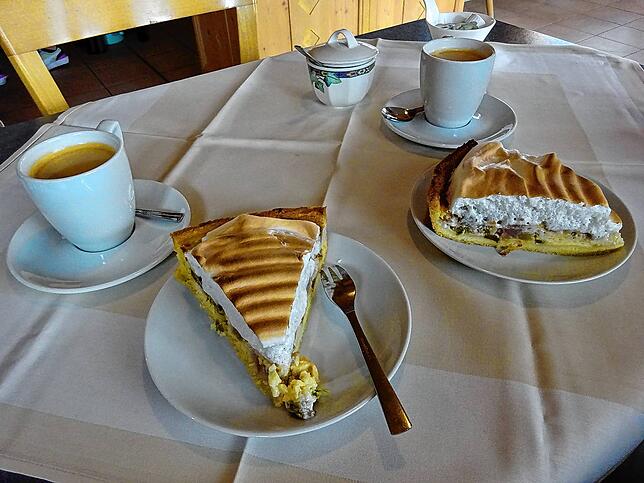 Disziplin Nummer drei: Diese Kuchenstücke passen zu einem schönen Triathlon.