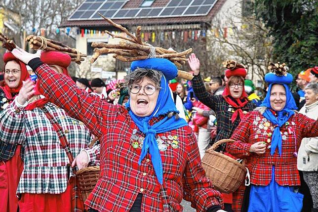Bild 32: Narrenverein Heuliecher: Die besten Bilder aus dem Jubiläumsumzug
