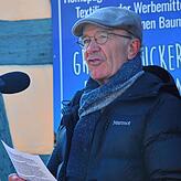 Der LKW-Verkehr werde durch die Südumfahrung um mehr als 50 Prozent reduziert, sagte der frühere Stadtbaumeister Gebhard Geiger.