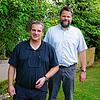 Frank Geiger (links) ist der neue Vorsitzende, Bernd Mugrauer der neue Schriftführer des Vereins &bdquo;Faire Eine Welt&ldquo;.