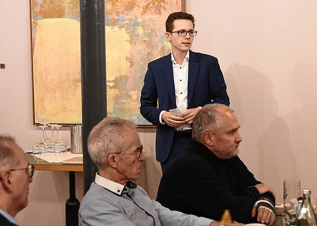 Benjamin Mors ist nun Kreisvorsitzender des Gemeindetags. Er forderte in seiner Rede, dass die Sorgen der Gemeinden gehört werden. Die ...