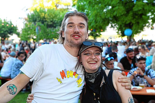 Bild 27: Seenachtfest 2024: Im Stadtgarten spielt nicht nur die Musik, sondern spielen auch die Kinder