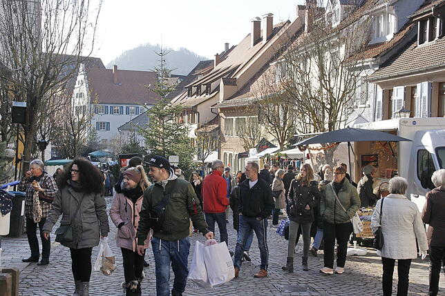 Bild 8: Der Weihnachtsmarkt in Engen in Bildern