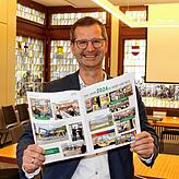 Den kurzen Begrüßungsreigen beschloss Hausherr Patrick Stärk, Bürgermeister von Mühlhausen-Ehingen, der die Doppelgemeinde vorstellte.