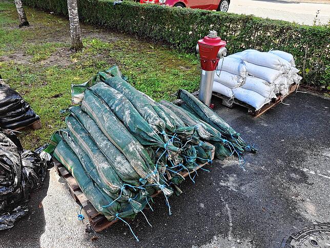 Bild 3: So ist die Lage nach dem Unwetter in Moos am Tag danach