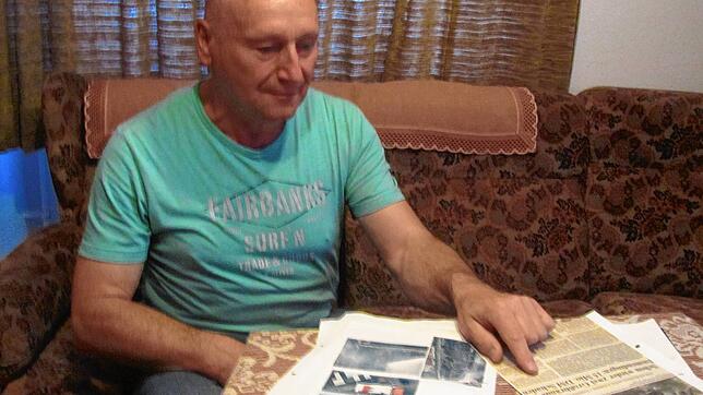 Abteilungskommandant Winfried Heitzmann hat die Brandserie des Jahres 1986 sorgfältig dokumentiert