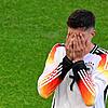 Kai Havertz kann es nicht fassen: Das deutsche Team scheidet im Viertelfinale aus der Europameisterschaft aus.