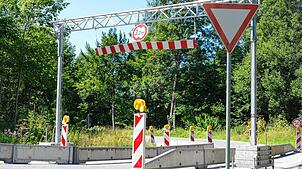 Seit Montag, 11. August, ist die L170 zwischen Bonndorf und Göschweiler gesperrt.