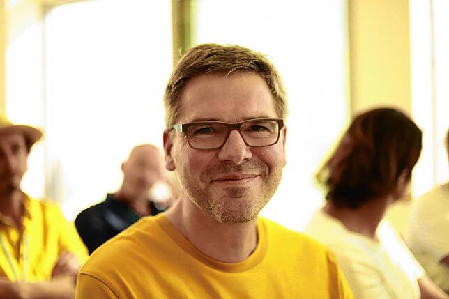 Manuel Reheis, Sternekoch im Restaurant Broeding in München, setzt auf Ethik beim Essen.