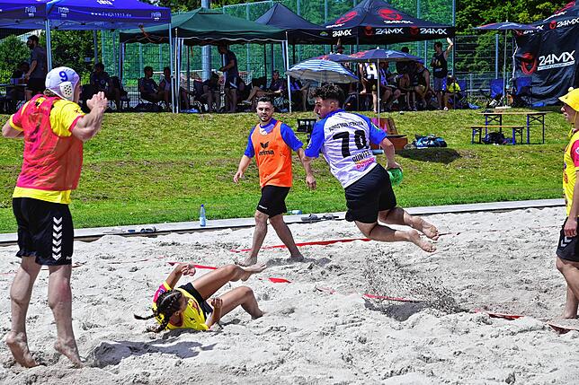 Bild 22: Bilder von der Einweihung des Beach-Handballfelds in St. Georgen