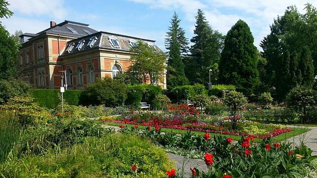 Der Stadtgarten ist ein blühendes Paradies – vor allem im Sommer.