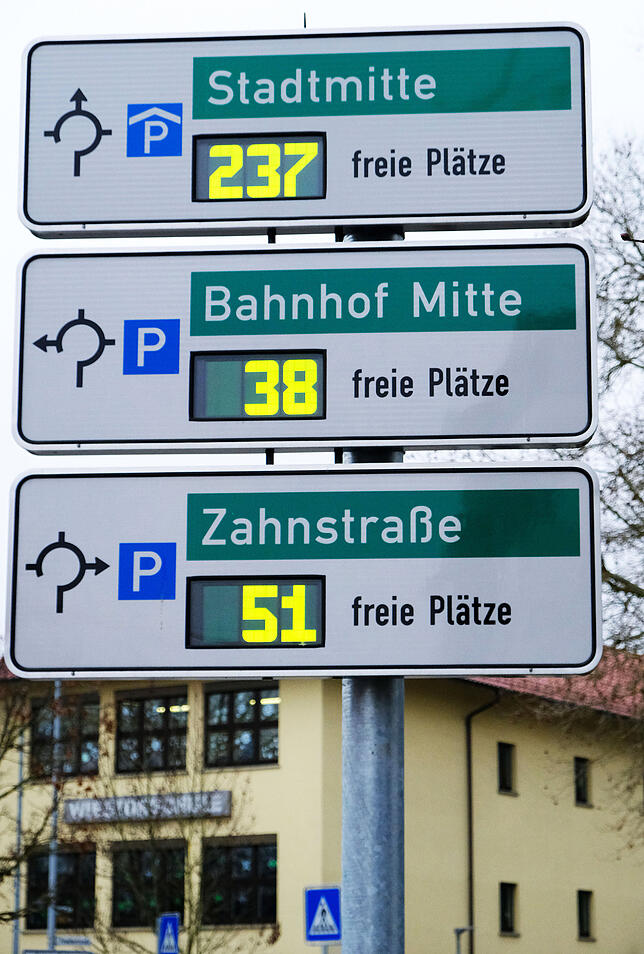 Genau hinschauen muss man hier: Wohin schickt einen der kleine Pfeil?
