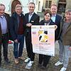 Die Jury freut sich gemeinsam mit Oberbürgermeister Jan Zeitler (Zweiter von rechts) auf die Sportlerehrungen 2020: Günter Hornstein, ...
