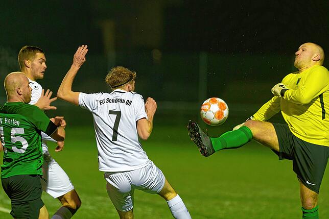 Bild 9: SV Herten muss mit 2:2 gegen FC Schönau zufrieden sein &ndash; und wir haben Bilder!