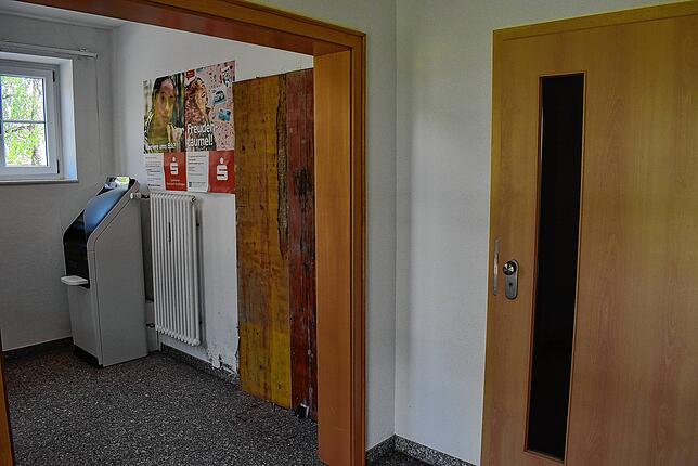 Der Geldautomat fehlt seit dem Anschlag.