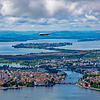 (Archivbild) Im Sommer &ndash; wie hier im Jahr 2021 &ndash; gehört der Zeppelin zum Stadtbild von Konstanz. Doch 2024 soll das ...