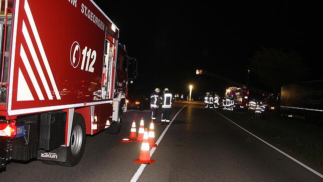 Tödlicher Unfall auf der B33 bei St. Georgen.