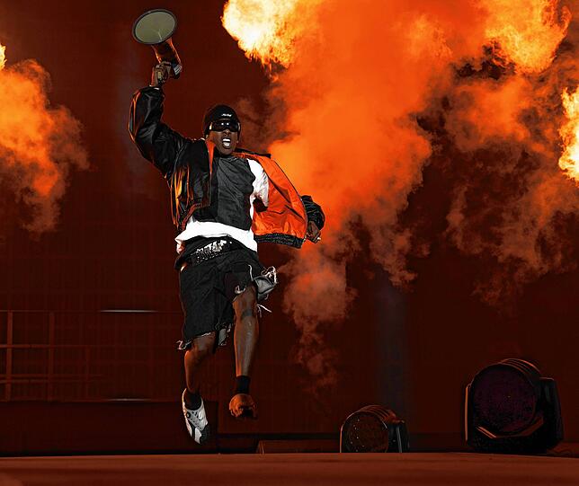 ASAP Rocky sprang für Justin Timberlake ein und kam wesentlich besser an.