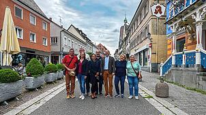 Sie freien sich auf das zweite Mal Stockach is(s)t bunt (von links): Helmut Lempp (Bürgerstiftung), Frank Dei (Stadtjugendpflege), ...