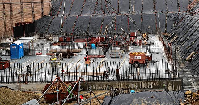 Das Betriebsgebäude für den Tunnel Röhrenberg wird eine Fläche von 580 Quadratmeter haben.