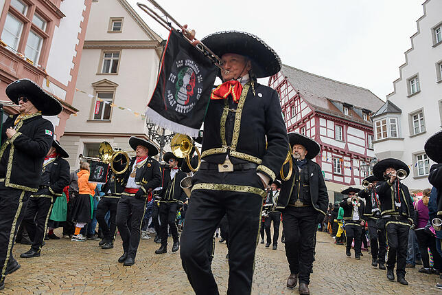 Bild 13: Tausende Hästräger und Musiker in Pfullendorf: Bilder vom Umzug (2)