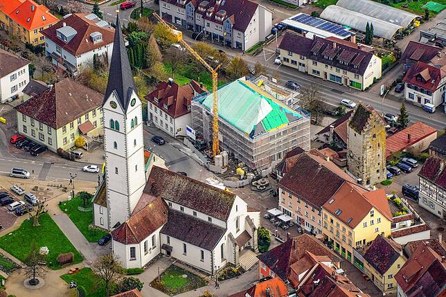Knapp 6 Millionen Euro bekommt die Stadt Markdorf vom Land für die Sanierung des Rathauses und die Neuplanung und den Umbau des ...