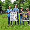 Sie freuen sich schon sehr auf das Münchried Open-Air (von links): Udo Klaiber, Daniel  Baerwind, Patrick Grundmüller und Ingrid ...