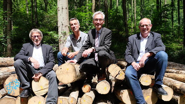 Mitte Juni 2017: Frickingen ist Landessieger im kommunalen Wettbewerb Holz-Pro-Klima. Die Freude in der Gemeinde über die Anerkennung ...