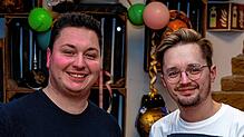 Die beiden neuen Regisseure des Katzenmusikballs sind Niklas Klein (links) und Manuel Schaaf.