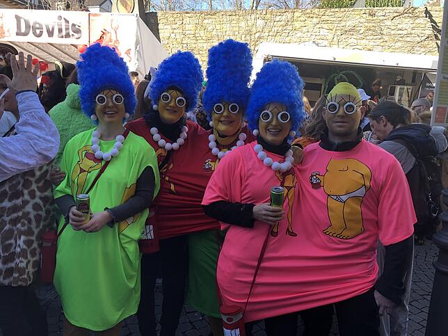 Bild 11: So schön war die Hoorige Mess&lsquo; in Tiengen: Wir haben die größte Straßenfasnacht der Region in Bildern und Videos festgehalten