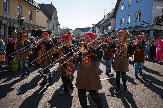 Bild 43: Unvergessliche Bilder vom Rosenmontagsumzug in Gottmadingen: So bunt war die Fasnacht 2025!