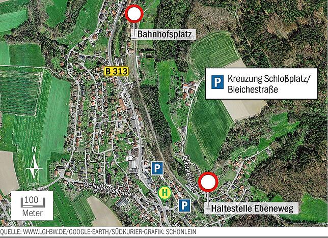 Bild 1: Petition zur Ablachtalbahn: Bekommt Zizenhausen einen Haltepunkt?