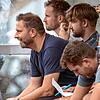 Zuversichtlich: Trainer Werner Gottschling (links) und Sportchef Stefan Hilpüsch (hinten) setzen den Umbruch mit den jungen Talenten des ...