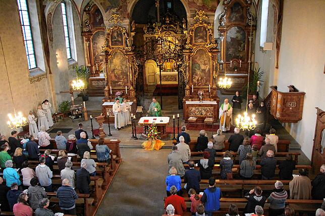 Bild 1: Abschied von der Klostergemeinschaft Stühlingen