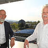 Norbert Reuter (links), Geschäftsführer der Stadtwerke Konstanz GmbH, und Michael Müller, Mitglied der Geschäftsleitung und Leiter des ...