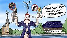 Bild : Der Ritt auf der Rasiermesserklinge: Die Stadt Konstanz sieht sich beim Klima gefangen zwischen Symbol-Politik und Verbots-Kultur