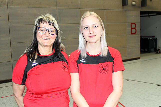 Rita Harnest und Valerie Bartakova, die beiden Vorsitzenden der Turnabteilung, ist es ein Bedürfnis, den Turnsport weiter zu verbreiten.