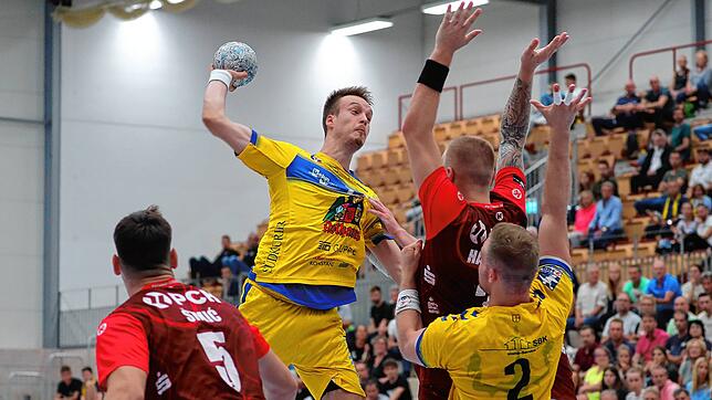 Der Konstanzer David Knezevic (am Ball) erzielte zwei Treffer gegen Potsdam.