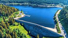 Der Schluchsee ist nicht nur das größte stehende Gewässer im Schwarzwald, sondern auch Deutschlands größter Energiespeicher.