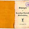 Die Satzung von 1902 ist eines der ältesten erhaltenen Dokumente der Laufenburger Feuerwehrgeschichte. Bild: Bleil und Grimm
