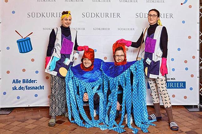 Bild 8: Fasnacht im Konzil: Narren strahlen vor der SÜDKURIER-VIP-Wand – die besten Bilder