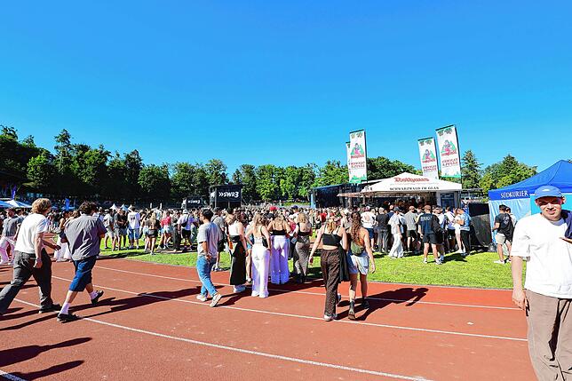 Bild 6: Campus-Festival 2025: Los geht‘s! Jetzt füllt sich das Areal am Bodensee